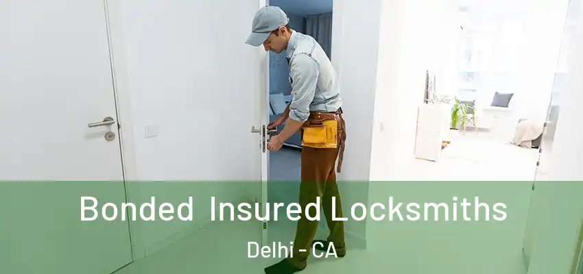 Bonded Insured Locksmiths Delhi - CA