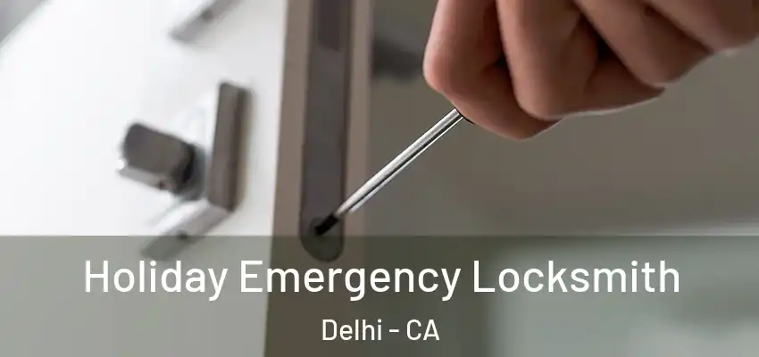 Holiday Emergency Locksmith Delhi - CA